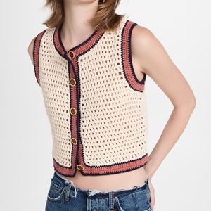 RE/DONE
90s crocheted cotton vest - NWOT